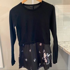 Club Monoco Black Sweater with Silk SP